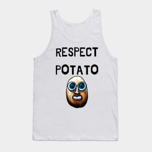 respect potato Tank Top